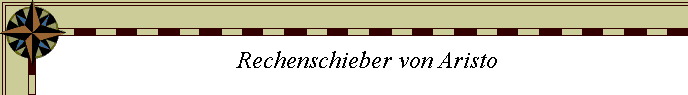 Rechenschieber von Aristo